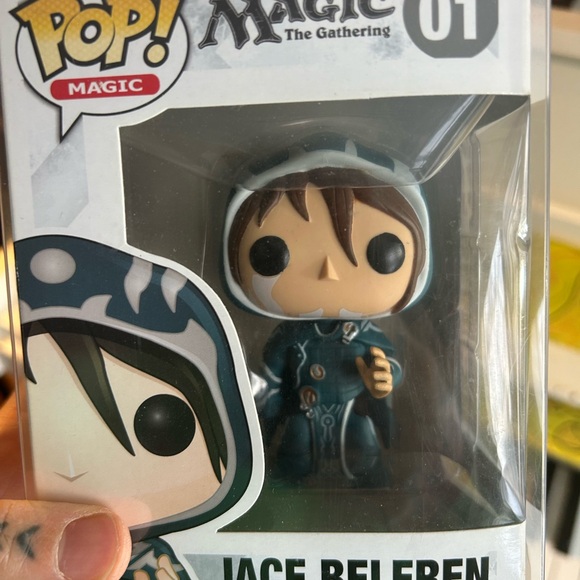 Funko Pop Magic: The Gathering 01 Jace Beleren Vinyl Figure - Picture 4 of 9